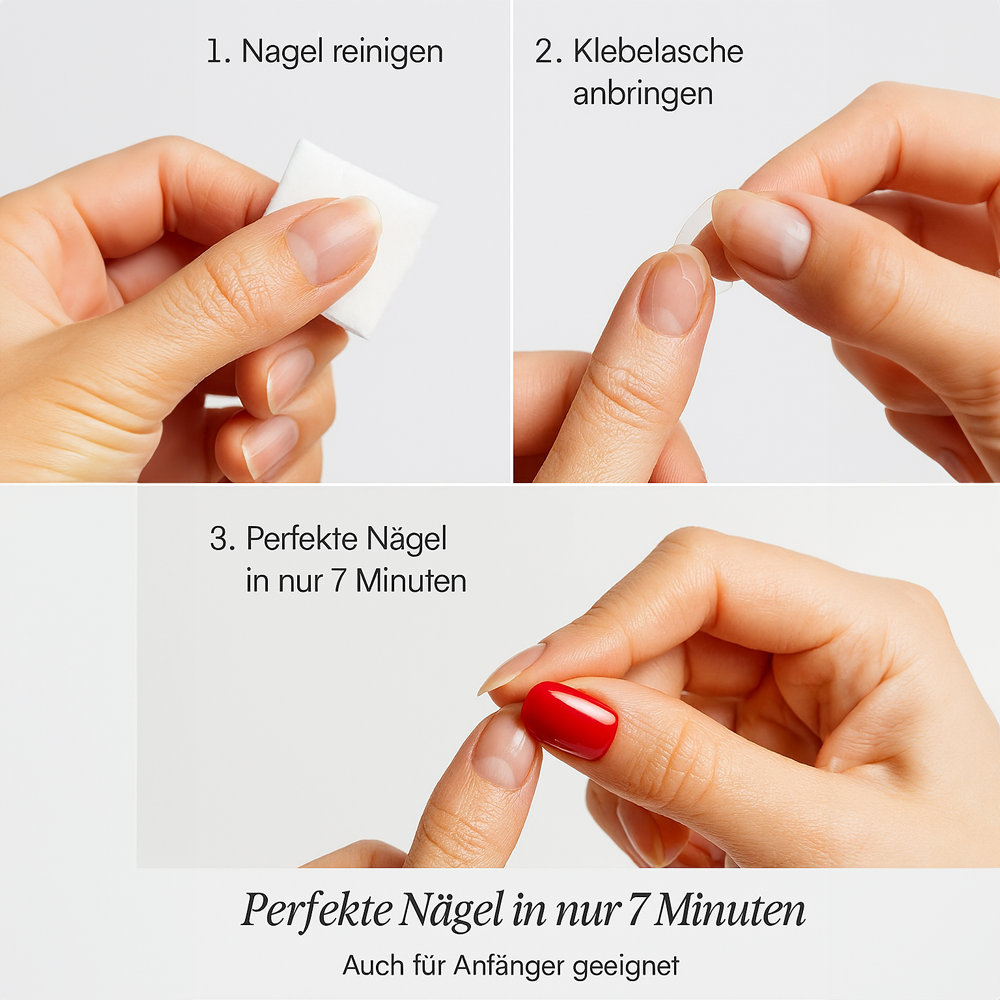 Sky Breeze Short Square Soft Gel Press Ons